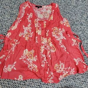 **SOLD**Coral tie tank